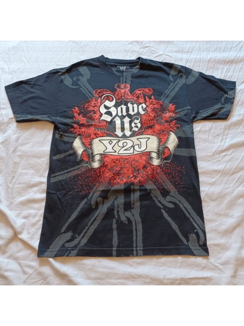 2007 WWE Chris Jericho "Save Us Y2J" T-Shirt Adult Size M